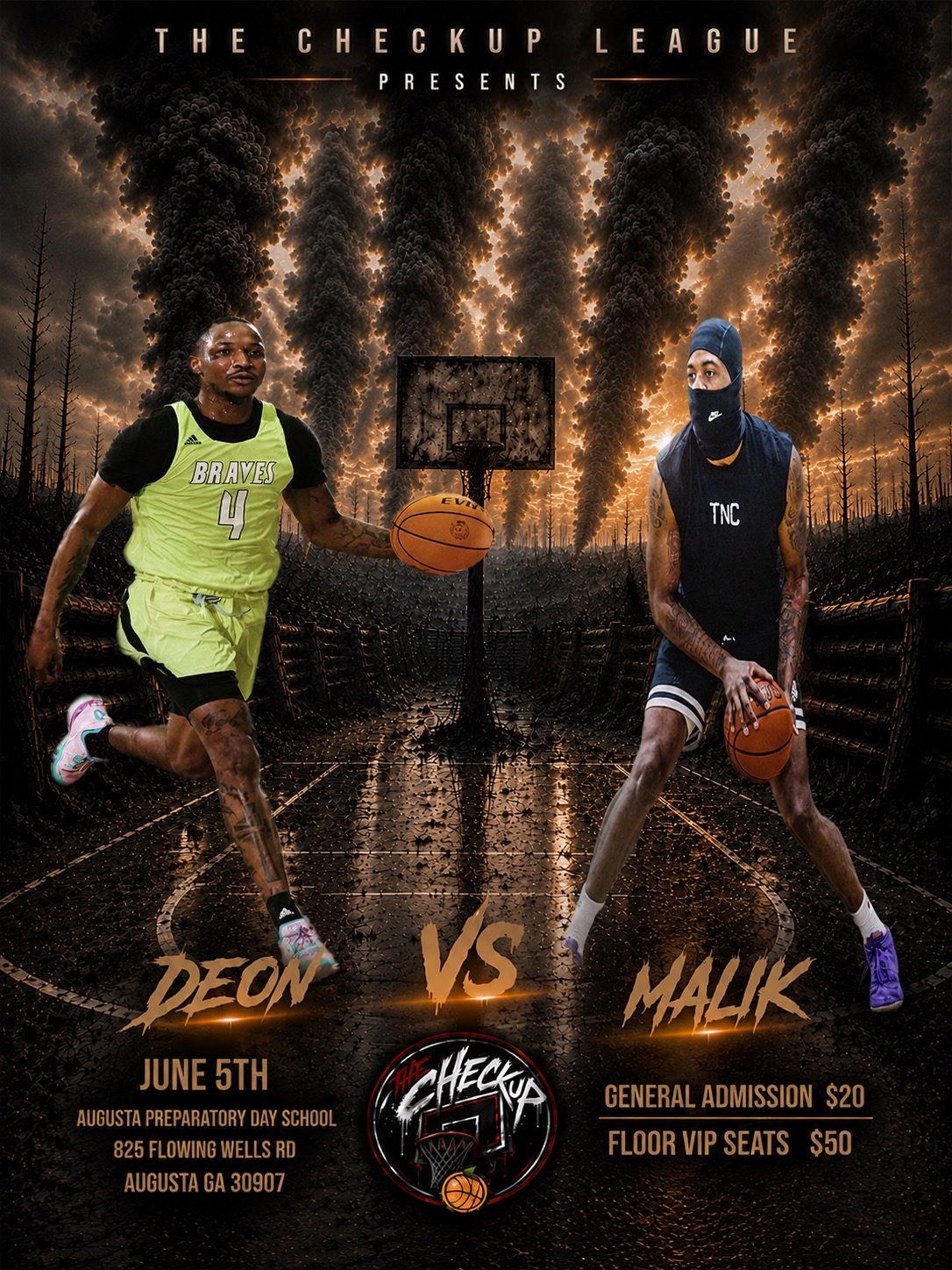 Deon vs Malik · June 5